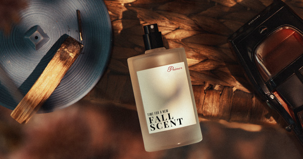 A bottle of cologne says it's time for a new fall scent