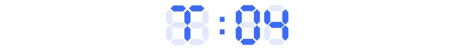 T-Minus: Countdown to the 10 best space stories of 2024 13 Digital clock shows the time 88:88 in blue numbers.