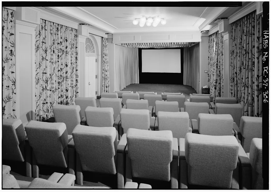 1761853720 150 The White House movie theater is gone The design history