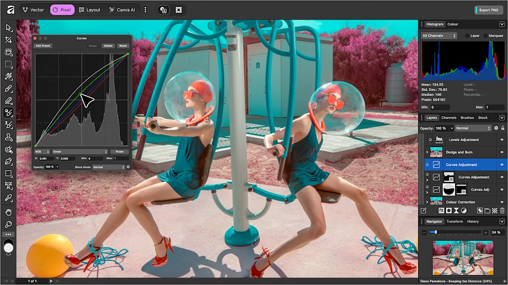 Canva's new free Affinity app wants to overwhelm Adobe's flagship products 5 1761905896 581 Canvas new free Affinity app wants to overwhelm Adobes flagship
