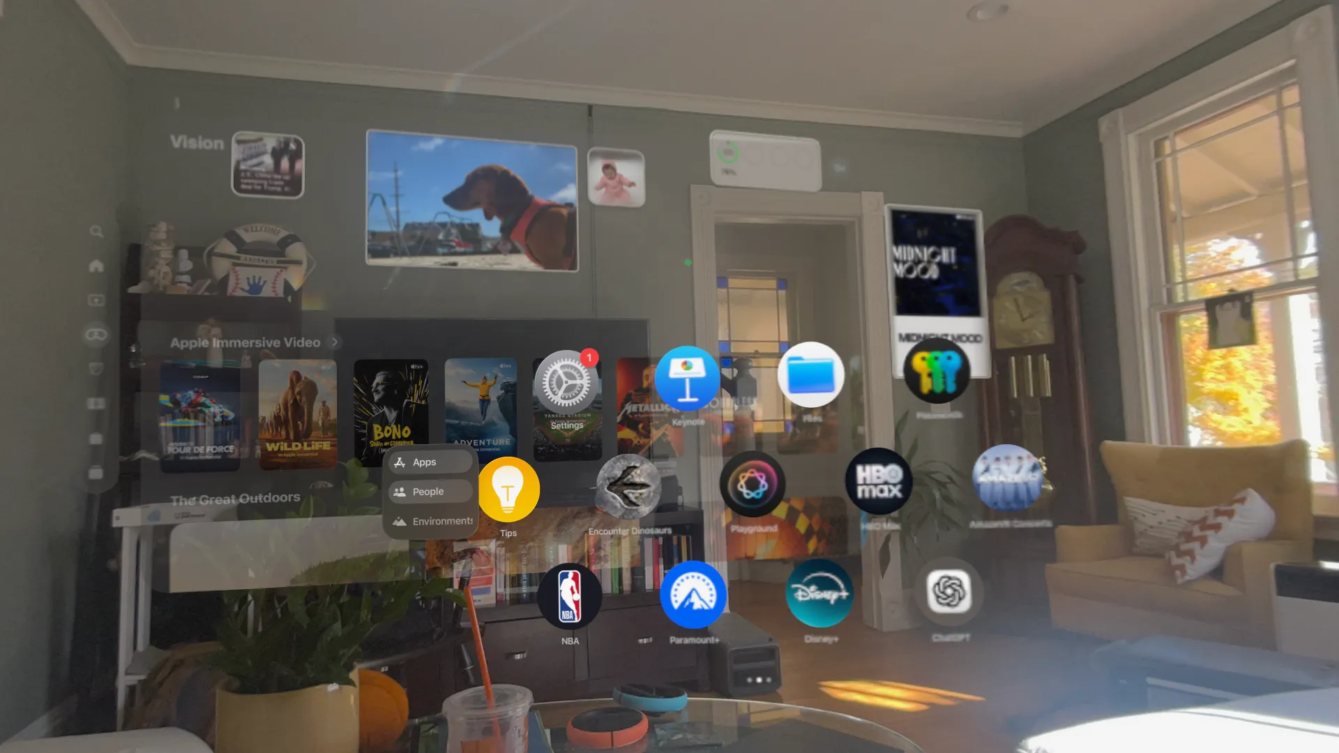 Some stuff on my walls. It's even more noticeable inside headphones.