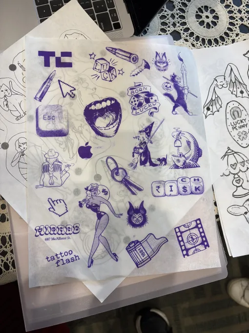 Tattd gave four tattoos to TechCrunch writers on Startup Battlefield 3 Tattd gave four tattoos to TechCrunch writers on Startup Battlefield