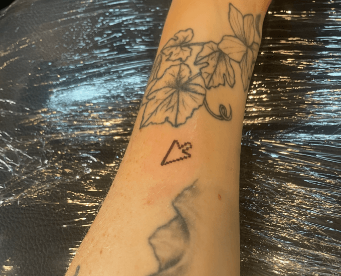 Tattd gave four tattoos to TechCrunch writers on Startup Battlefield 1 Tattd gave four tattoos to TechCrunch writers on Startup Battlefield