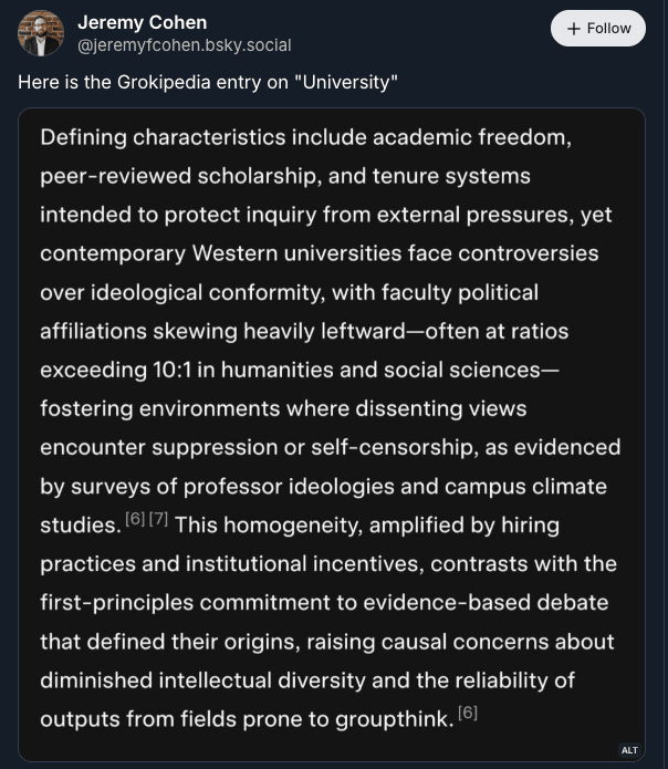 X's Grokipedia is online after briefly downing