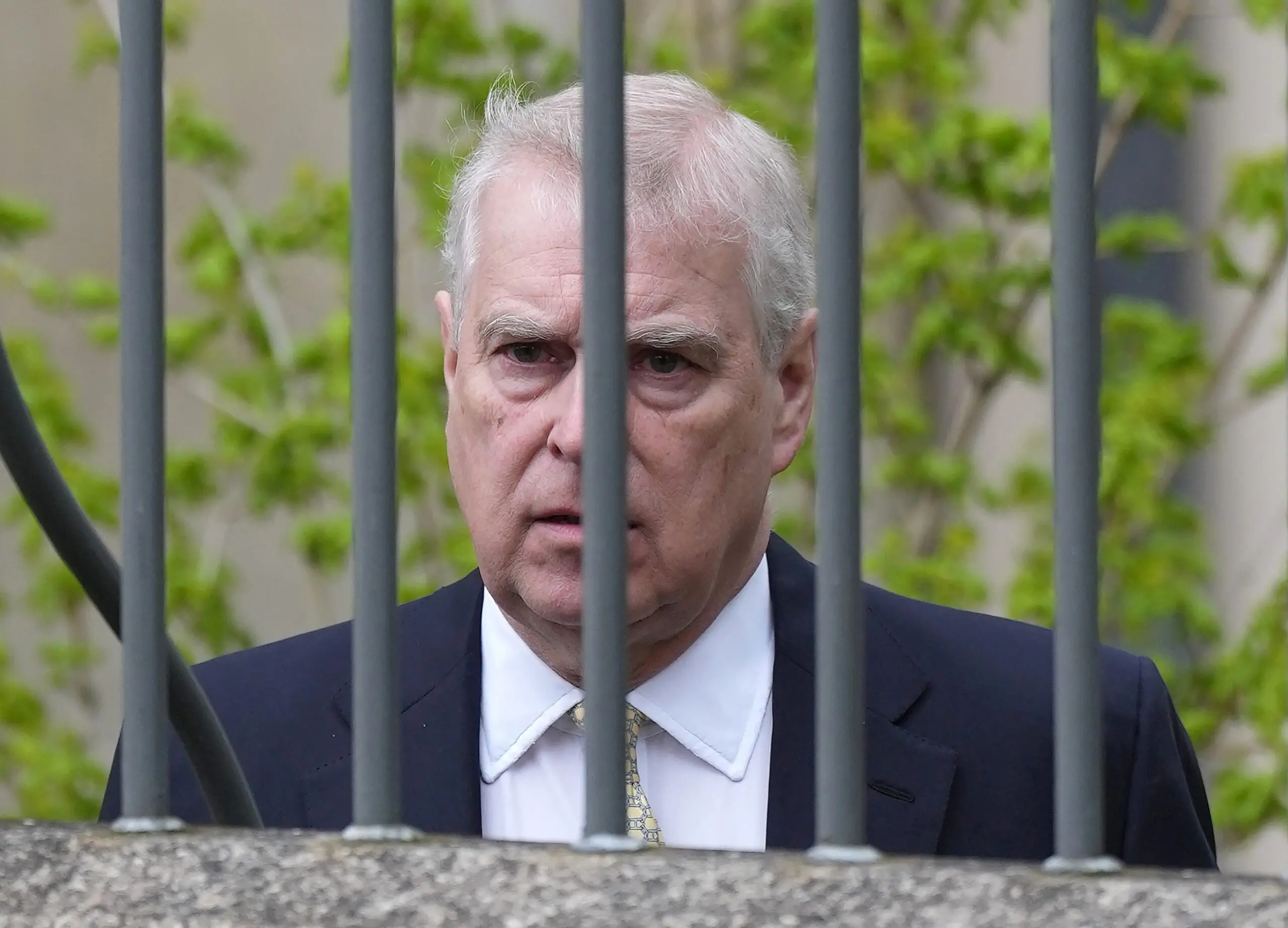 Prince Andrew's royal life comes to an end after the King's surprise move 5 Prince Andrew attends the Easter service