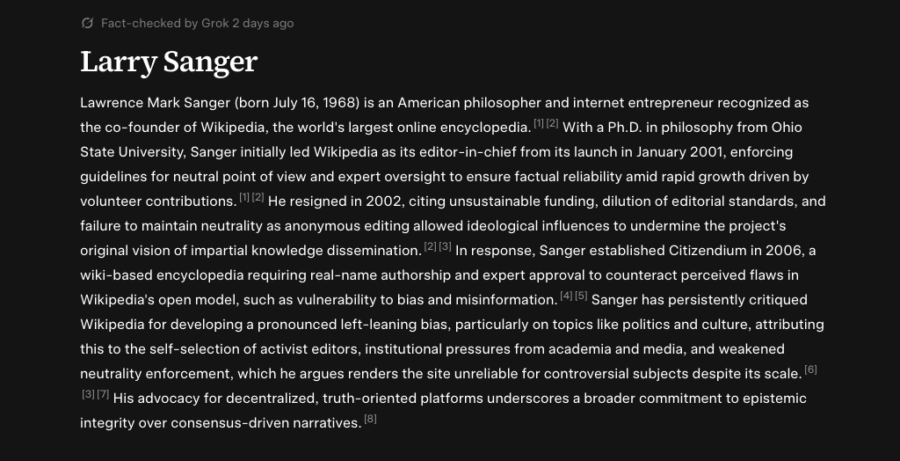 1762048937 931 Grokipedia was launched and was immediately popularized by Wiki and