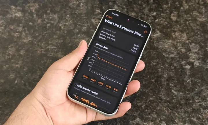 iPhone 18 leaks are pouring in, but these Apple rumors excite me the most 4 Performance test on iPhone 17 Pro.