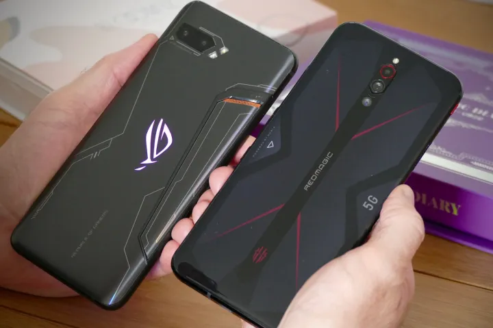 AYANEO's first smartphone could be a gamer's dream with shoulder buttons 3 Red Magic 5G and Asus ROG Phone 2