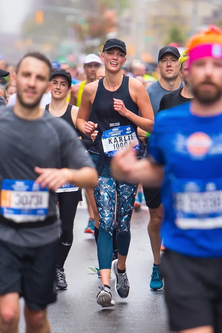 Celebrities running the New York City Marathon