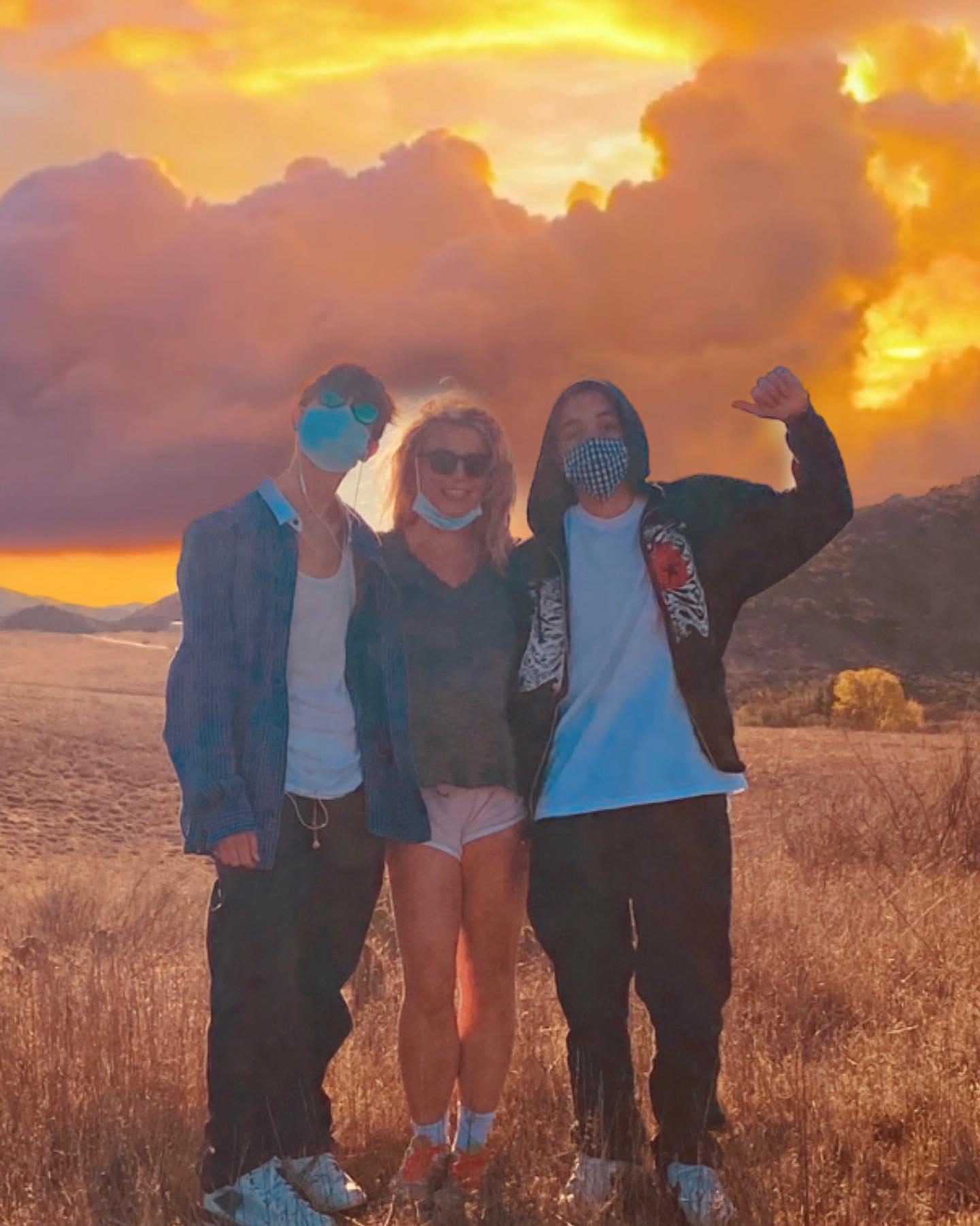 Britney Spears' Instagram account suddenly disappeared: 'This is very sad' 6 Britney Spears and her two sons