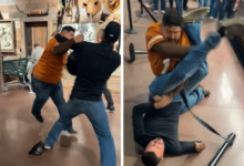 A massive fight breaks out at Bass Pro Shops in Texas, on video