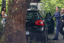 Bianca Sensori steps out in skimpy outfits with her sister and mother in Australia