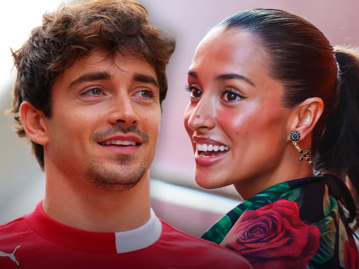Ferrari F1 driver Charles Leclerc is engaged to GF model Alexandra Saint Mleux