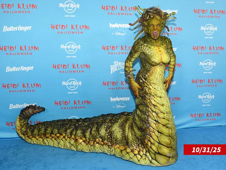 Heidi Klum Medusa Branch Getty Drag 1