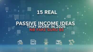 15 Real Passive Income Ideas That Work in 2026 (No Fake Guru BS)
