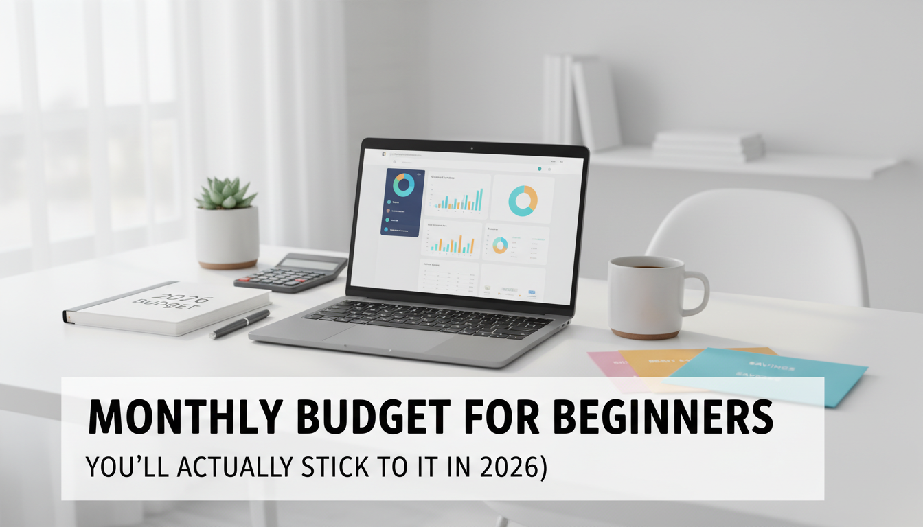 How to Create a Monthly Budget for Beginners (That You'll Actually Stick To in 2026)