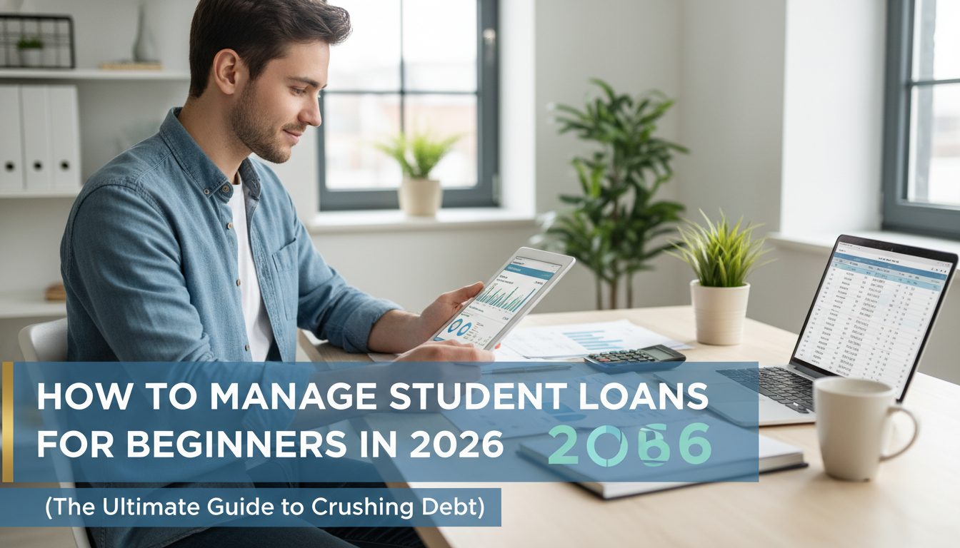 How to Manage Student Loans for Beginners in 2026 (The Ultimate Guide to Crushing Debt)