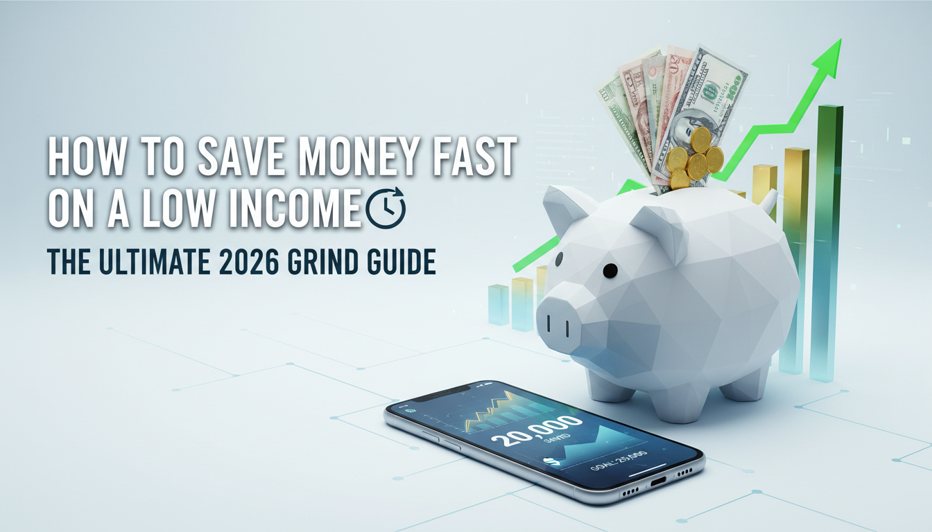 How to Save Money Fast on a Low Income _ The Ultimate 2026 Grind Guide