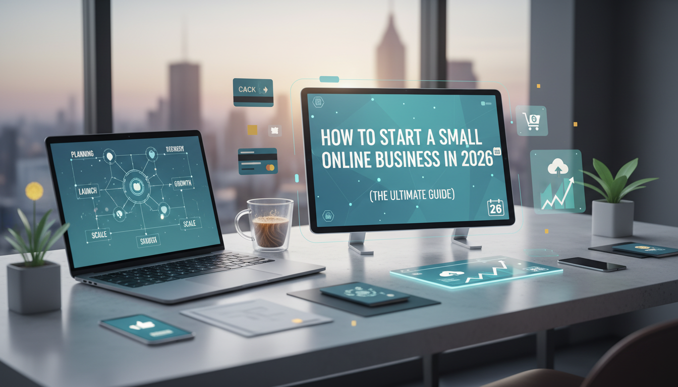 How to Start a Small Online Business in 2026 (The Ultimate Guide)