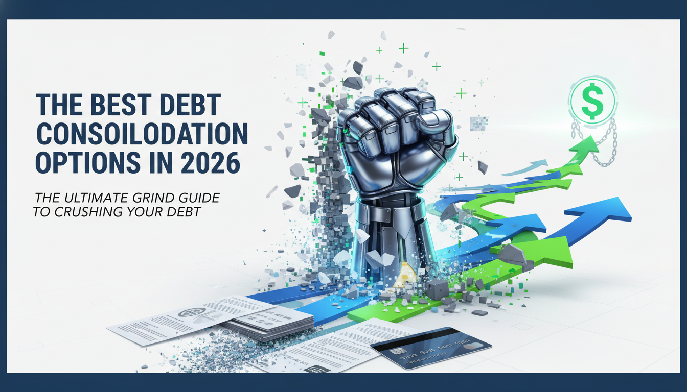 The Best Debt Consolidation Options in 2026: The Ultimate Grind Guide to Crushing Your Debt