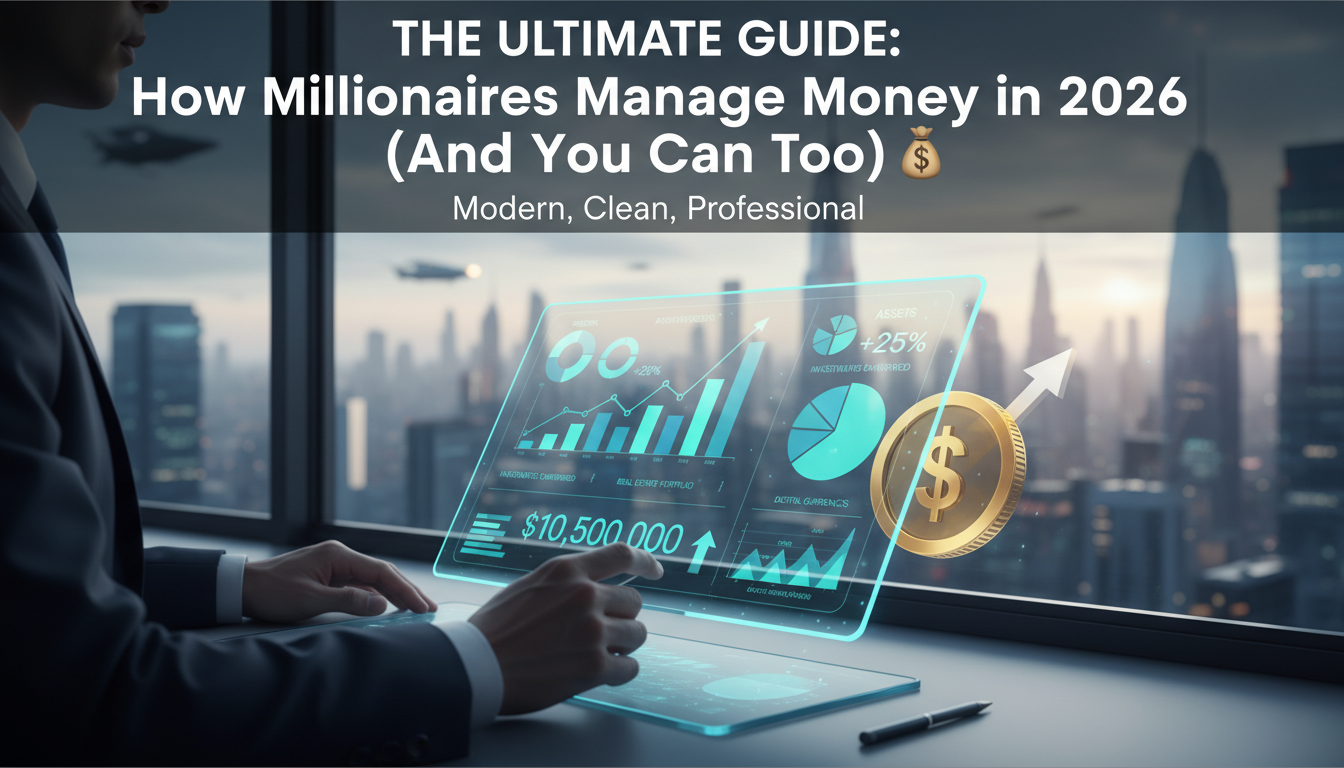 The Ultimate Guide: How Millionaires Manage Money in 2026 (And How You Can Too) 💸